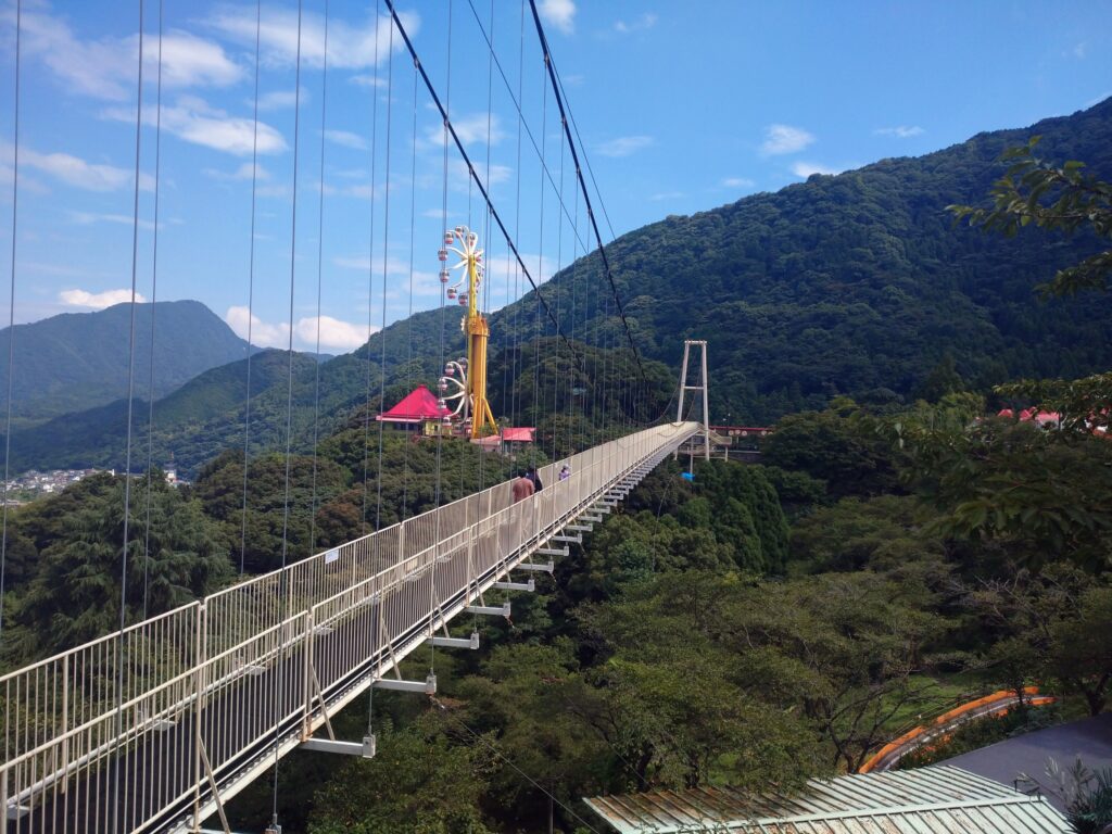 別府ラクテンチ・絶景の吊り橋