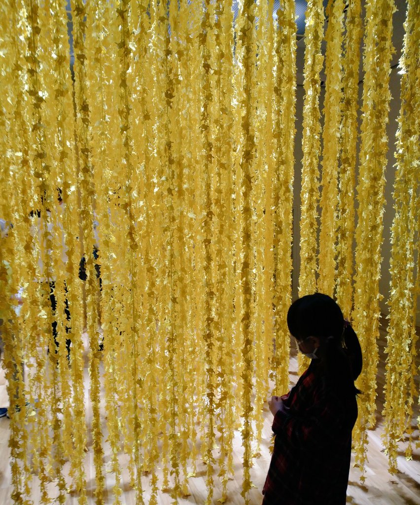 金沢国立工芸館で開催されているポケモンｘ工芸展の展示・ピカチュウの森