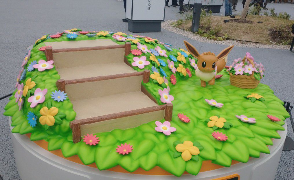 大阪・関西万博にあるポケモンのオブジェ・イーブイ