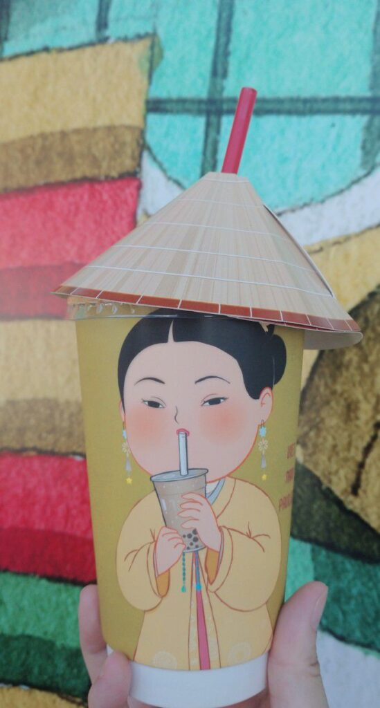 大阪・関西万博にて。ベトナムパビリオンのベトナムコーヒー。