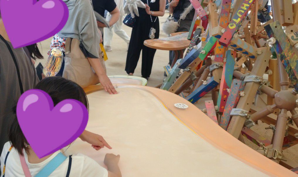 大阪・関西万博にて、いのちの遊び場クラゲ館。